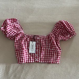 Gingham Top